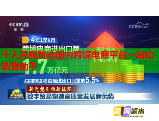 个人开店首选国内跨境电商平台一站式销售助手