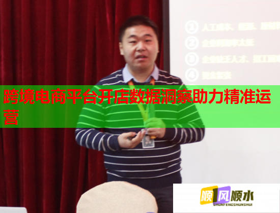 跨境电商平台开店数据洞察助力精准运营